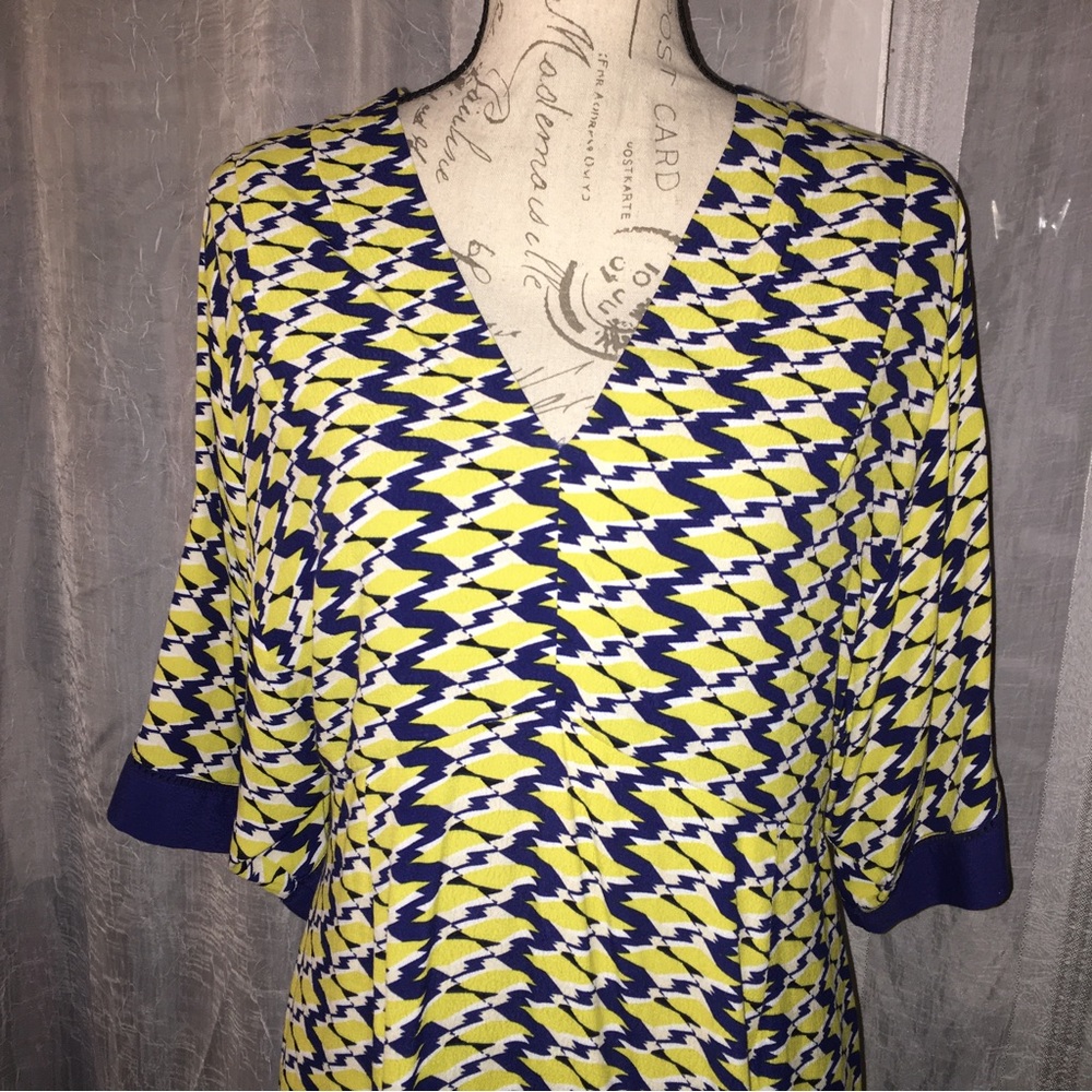 Maeve geometric dress